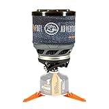 Jetboil MiniMo Camping and Backpacking Stove Cooking System with Adjustable Heat Control (Adventure)